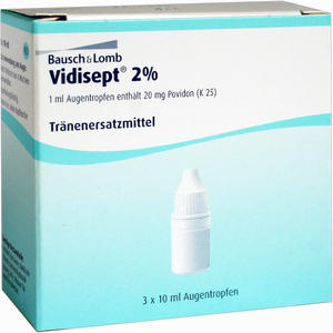 Vidisept 2% Augentropfen 3 x 10 ml Vidisept 2% Augentropfen 3 x 10 ml