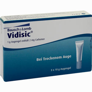 Vidisic Augengel 3 x 10 g Vidisic Augengel 3 x 10 g