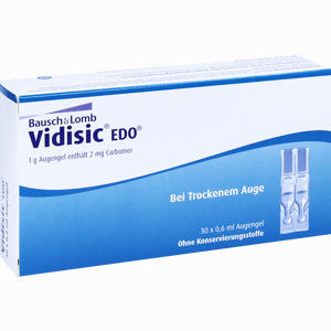 Vidisic Edo Augengel 30 x 0.6 ml - ab 12,40 €