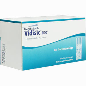 Vidisic Edo Augengel 60 x 0.6 ml