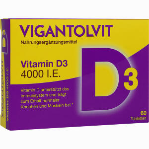 Vigantolvit 4000 I. E. Vitamin D3 60 Stück - ab 10,96 &euro;