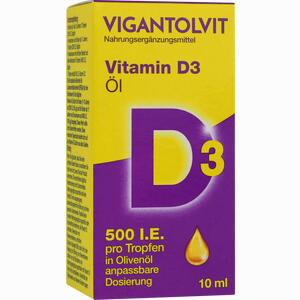 Vigantolvit 500 I.e./tropfen D3 Öl 10 ml - ab 5,72 &euro;