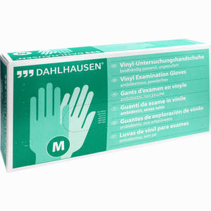 Vinyl Handschuh Ungepudert Gr. L Handschuhe Dahlhausen 100 Stück - ab 3,21 €