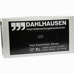 Vinyl Handschuh Ungepudert Gr. Xl Handschuhe 100 Stück - ab 3,75 &euro;