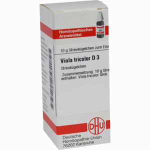 Viola Tricolor D3 Globuli 10 g - ab 7,64 €