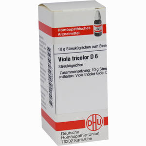 Viola Tricolor D6 Globuli 10 g - ab 7,69 €