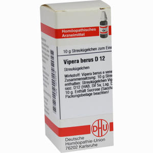 Vipera Berus D12 Globuli 10 g - ab 7,71 €