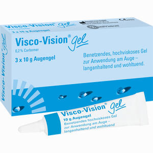 Visco- Vision Gel Augengel 3 x 10 g - ab 5,16 €
