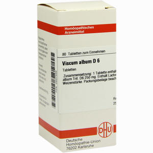Viscum Alb D6 Tabletten 80 Stück - ab 8,88 €