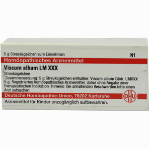 Viscum Album Xxx Globuli  5 g - ab 0,00 €