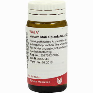 Viscum Mali E Pl Tot D2 Globuli 20 g - ab 7,45 €