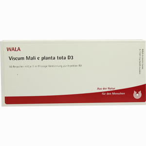 Viscum Mali E Pl Tota D3 Ampullen 10 x 1 ml - ab 32,95 €