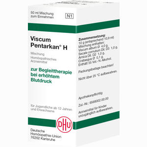 Viscum Pentarkan H Liquidum 50 ml - ab 12,39 €