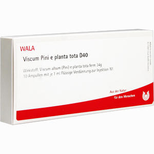 Viscum Pini E Planta Tota D40 Ampullen 10 x 1 ml - ab 41,85 €