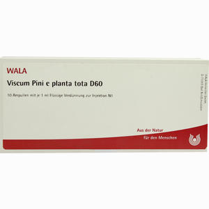 Viscum Pini E Planta Tota D60 Ampullen 10 x 1 ml - ab 32,95 €
