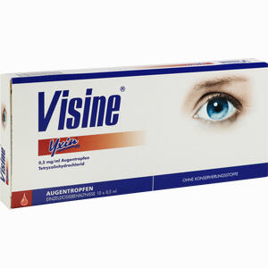 Visine Yxin Ed Augentropfen Einzeldosispipetten 10 x 0.5 ml - ab 4,56 €
