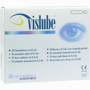 Vislube Einmaldosen 20 x 0.3 ml Vislube Einmaldosen 20 x 0.3 ml