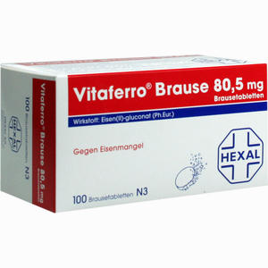 Vitaferro Brause Brausetabletten 100 Stück - ab 0,00 &euro;