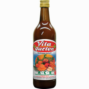 Vitagarten A C E Vitamingetränk Apfel- Orange- Karotte Saft 750 ml - ab 3,30 €