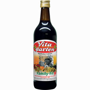 Vitagarten Family- Fit Mehrfrucht- Vitamingetränk Saft 750 ml - ab 0,00 &euro;