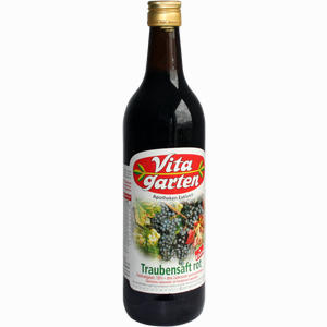 Vitagarten Roter Traubensaft + Eisenzusatz  750 ml - ab 3,00 €