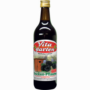 Vitagarten Trocken- Pflaume Saft 750 ml - ab 4,00 €