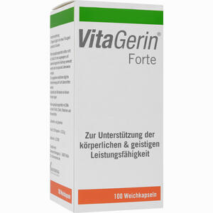 Vitagerin Forte Weichkapseln  100 Stück - ab 34,39 €