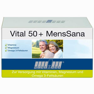 Vital 50+ Menssana Kapseln 60 Stück - ab 30,38 €