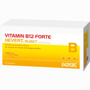 Vitamin B 12 Hevert Forte Injekt Ampullen 100x2 ml - ab 83,99 €