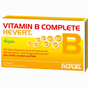 Vitamin B Complete Hevert Kapseln 60 Stück - ab 0,00 €