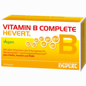 Vitamin B Complete Hevert Kapseln 120 Stück - ab 0,00 €