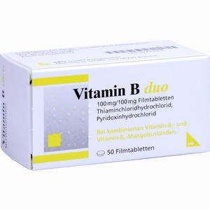 Vitamin B Duo Filmtabletten 50 Stück - ab 5,94 €