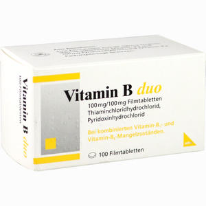 Vitamin B Duo Filmtabletten 100 Stück - ab 10,57 €