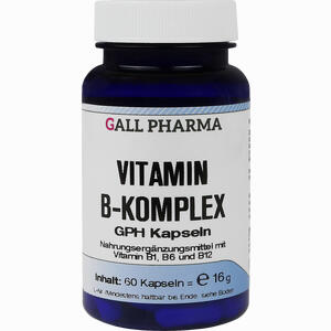 Vitamin B- Komplex Gph Kapseln 60 Stück - ab 8,00 €