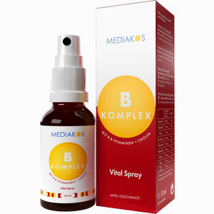 Vitamin B Komplex Mediakos Vital Spray Vegan 50 ml - ab 18,25 &euro;