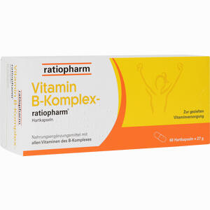 Vitamin B- Komplex- Ratiopharm Kapseln 60 Stück - ab 10,30 €