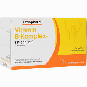 Vitamin B- Komplex- Ratiopharm Kapseln 120 Stück Vitamin B- Komplex- Ratiopharm Kapseln 120 Stück