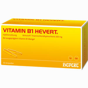 Vitamin B1 Hevert Ampullen 50 Stück