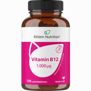 Vitamin B12 1.000 Ug Lutschtabletten Vegan  120 Stück - ab 14,92 €
