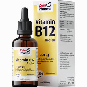 Vitamin B12 200 Ug Tropfen 50 ml - ab 17,96 €