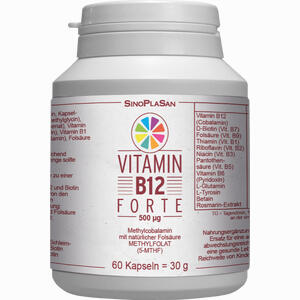 Vitamin B12 Forte 500 Ug Methylcobalamin Kapseln 60 Stück - ab 19,37 €