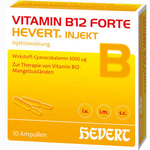 Vitamin B12 Forte Hevert Injekt Ampullen 10 x 2 ml - ab 11,18 €