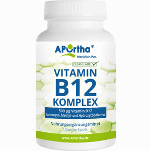 Vitamin B12 Komplex Vegan Kapseln 120 Stück - ab 14,00 €