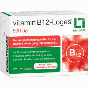 Vitamin B12- Loges 500 Ug 120 Stück - ab 13,72 €