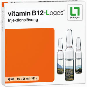 Vitamin B12- Loges Injektionslösung Ampullen 10 x 2 ml - ab 9,48 €