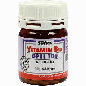 Vitamin B12 Opti 100 Tabletten 180 Stück - ab 6,43 €
