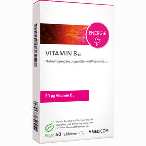 Vitamin B12 Tabletten 60 Stück - ab 0,00 &euro;