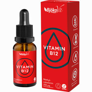 Vitamin B12 Vegan Tropfen Methylcobalamin  30 ml - ab 13,08 €