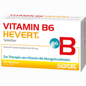 Vitamin B6 Hevert Tabletten 100 Stück - ab 11,17 €