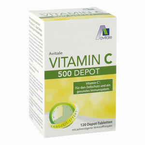 Vitamin C 500mg Depot Tabletten 120 Stück - ab 13,36 €